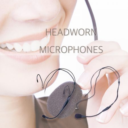 Гарнитурные микрофоны - Гарнитуры с микрофоном для головы (наушники).